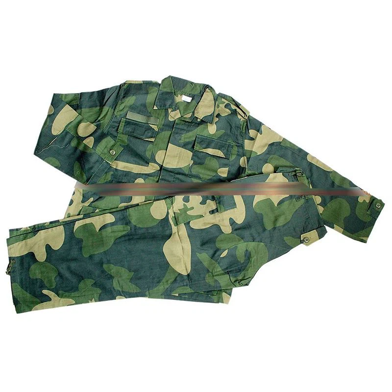 Custom BELGIAN CONGO Amoeba Woodland Camo Armed Forces Uniform
